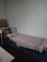 Tässä huoneessa Aleksis Kivi vietti hoitojaksonsa