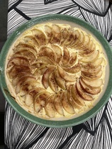 Vaniljainen omenapiirakka