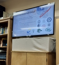 Puhuttiin myös luonnonkosmetiikasta